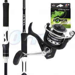 Coupon 🧨 Bream & Whiting Combos Shimano 2021 Jewel Spin Rod 2-5kg With Penn Pursuit IV 2500 Soft Plastics Combo 🔥