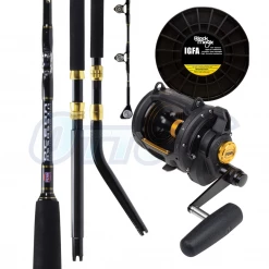 Best reviews of 😀 Tuna And Marlin Penn Squall 50 VSW With Ocean Assassin 24kg Rod Game Fishing Combo 😉