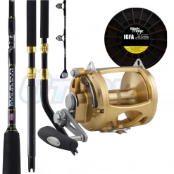 Best Sale ❤️ Penn International 80 VISW With Ocean Assassin 37kg Rod Game Fishing Combo 🔥